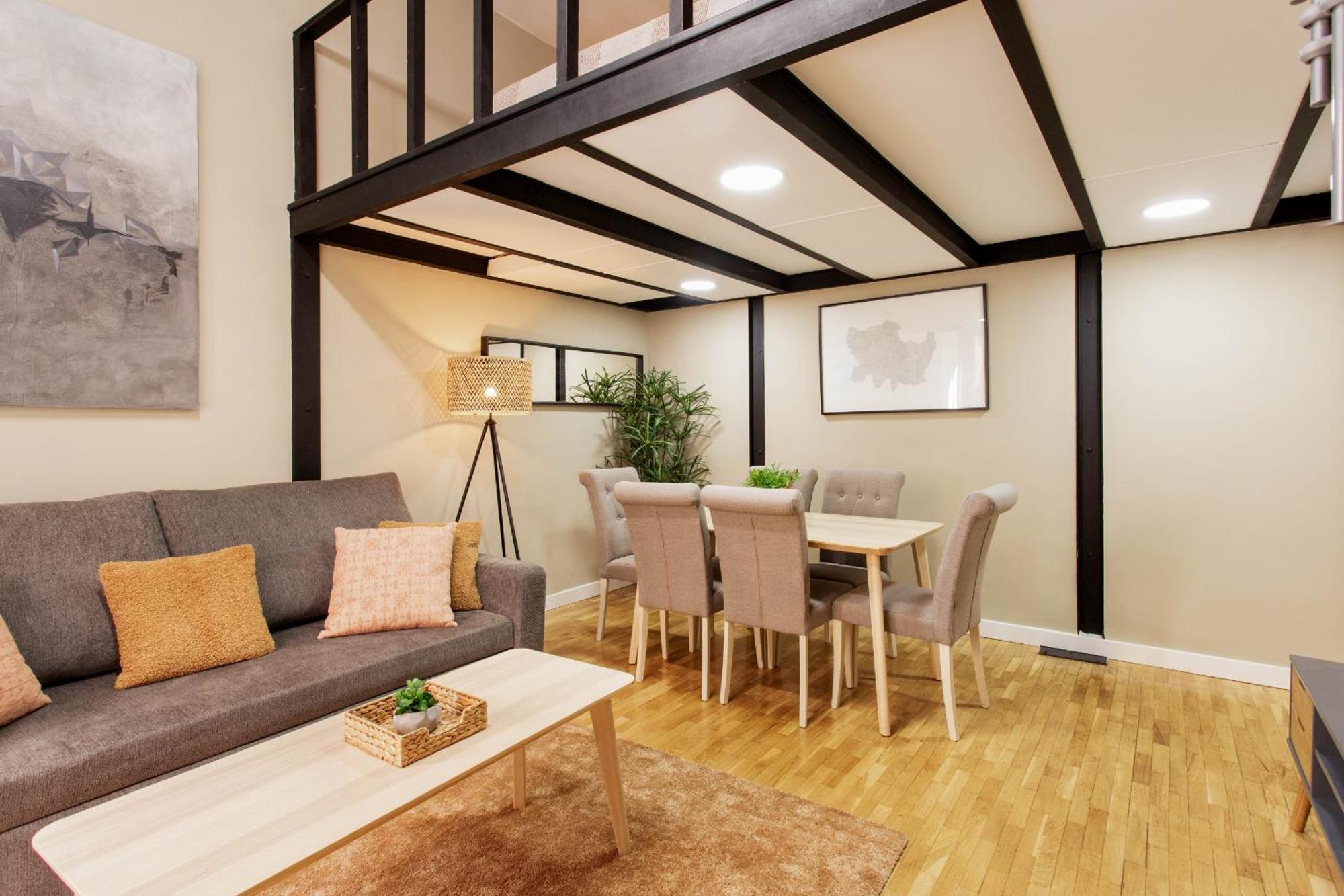 Апартаменты Tirso Loft En Мадрид Экстерьер фото
